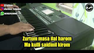 Download lagu Ila Baitil Harom cover Karaoke Lirik by El Farkhan Kebumen mp3