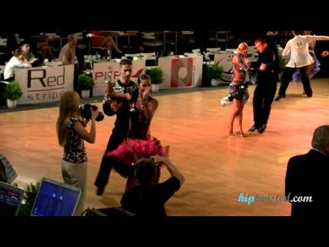 Tomas Uvacek - Martina Reiterova, Brno Open 2012, WDSF int open latin, 1. round - chachacha