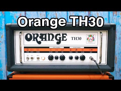 Ламповый гитарный усилитель-голова ORANGE TH30H (BLACK) - фото 1 - id-p2396088665