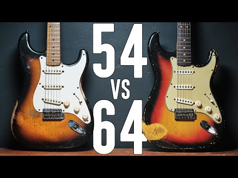 Vintage Strat Showdown - 1954 vs 1964 w/ ​Aaron Hiebert
