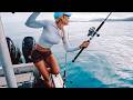 Fish Fighting Against Fish Huntress Amy