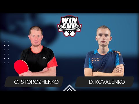 12:45 Oleksandr Storozhenko  - Dmytro Kovalenko West 2 WIN CUP 15.08.2024 | TableTennis WINCUP