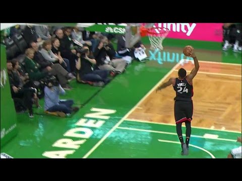 Raptors Highlights: Powell Steal and Slam - December 9, 2016