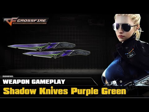 CrossFire VN - Shadow Knives Purple Green