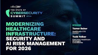 Modernizing Healthcare Infrastructure  Security and AI Risk Management
