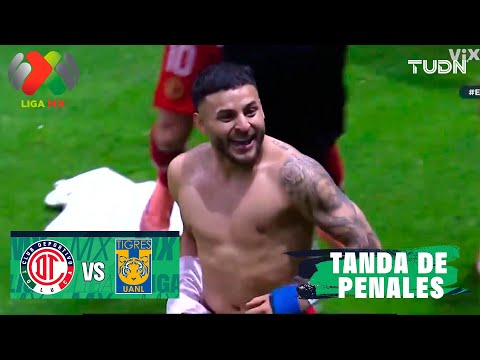 FULL PENALTY SHOOTOUT! - Toluca 2-1 Tigres | Liga MX - Apertura 2025 Final Second Leg | TUDN