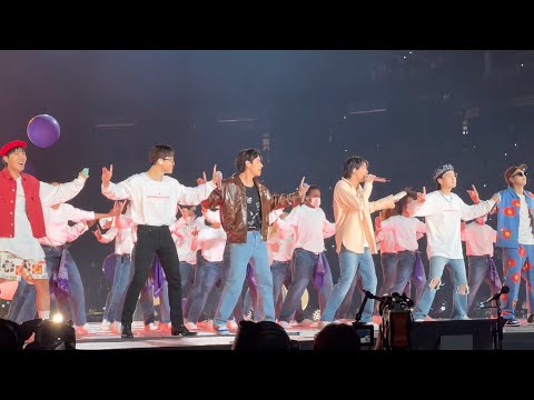 [4K] 220409 Permission to Dance Encore BTS Fancam PTD On Stage Las Vegas Concert Live 방탄소년단