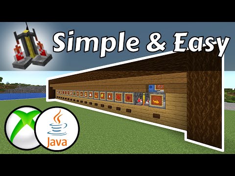 Minecraft Tutorial | Auto Potion Station | Bedrock & Java | EASY and Simple
