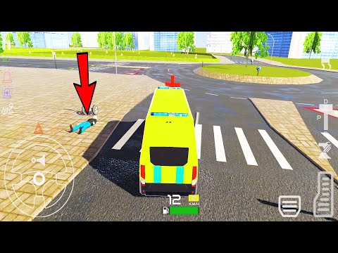 Ambulance Simulator 2021   Emergency Van Minibus   Android Gameplay