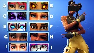guess the eyes of the skin in fortnite ultimate fortnite quiz 1 - guess that skin fortnite