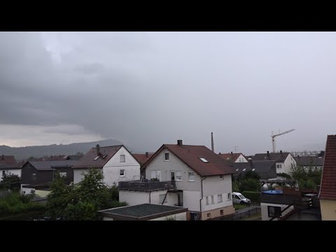 Das "Matschgewitter", 25. Juli 2021