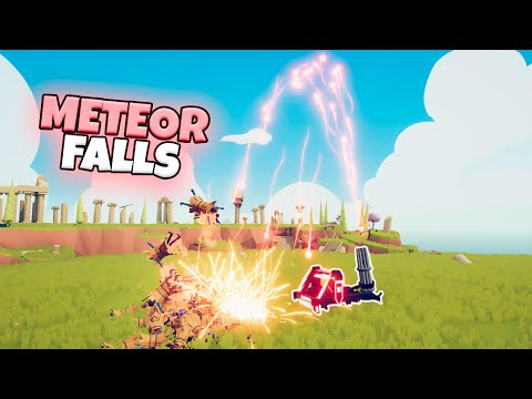 METEOR FALLS VS EVERY FACTION | TABS MODDED GAMEPLAY