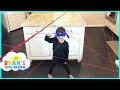 Spy Kid Laser in the House Family Fun Activities Playing Indoor Spy Gear Toys for Kids Video