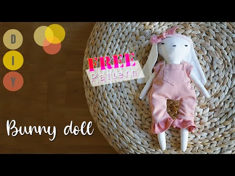 DIY Bunny doll - FREE Pattern