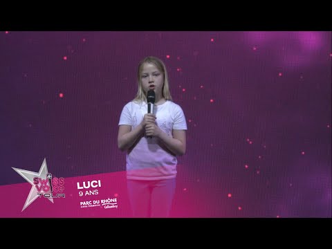 Luci 9 ans - Swiss Voice Tour 2022, Parc du Rhône Collombey