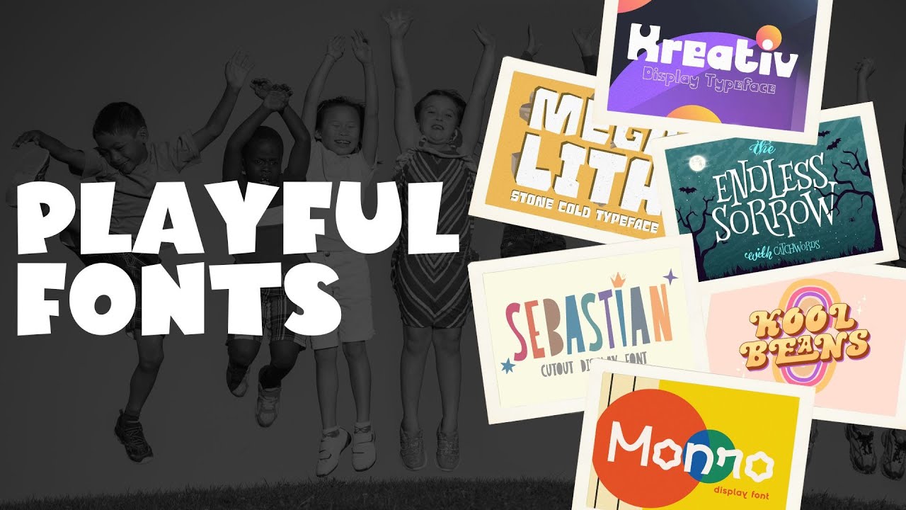 Adorable Alphabets: 15 Playful Fonts That Kids Will Absolutely Love