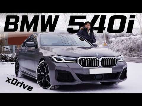 2021 BMW 540i xDrive M Sport Review : New BMW 5 Series – Let me show you BMW xDrive working in snow!
