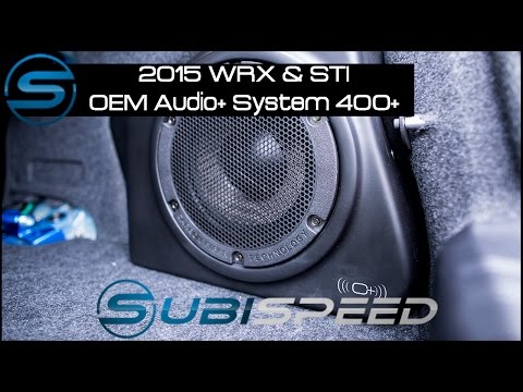 Subispeed - 2015 WRX & STI OEM Audio+ System 400+
