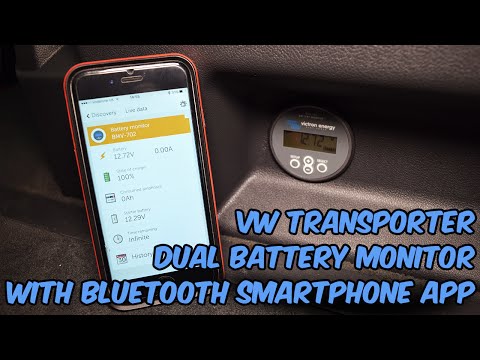 Volkswagen T5 Dual Battery Monitor with Bluetooth - Victron Energy