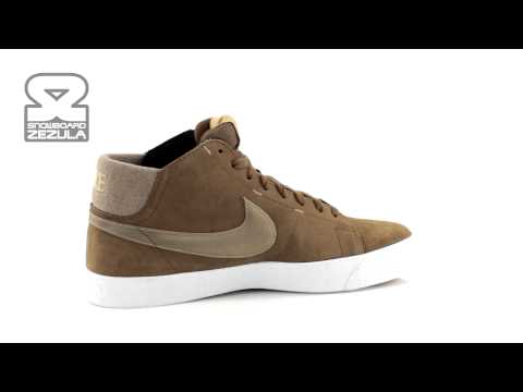 Boty Nike Action Blazer Mid Lr drk khk flbrt-white 2012/2013