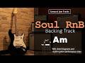 Soul RnB Guitar Backing Track In A Minor Tight Funky Feel