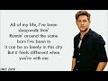 Niall Horan Heartbreak Weather lyrics