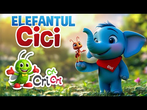 Elefantul CICI (3D)| Cantece pentru copii | CriCriCri #cantecepentrucopii