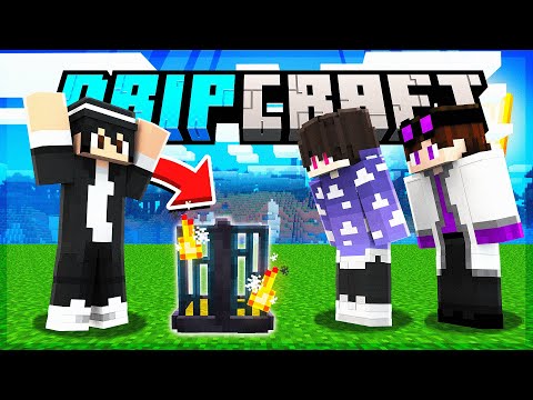 TIVE QUE PEDIR AJUDA AO LG PARA FAZER ESSE SPAWNER - DripCraft 🥶 Ep 11