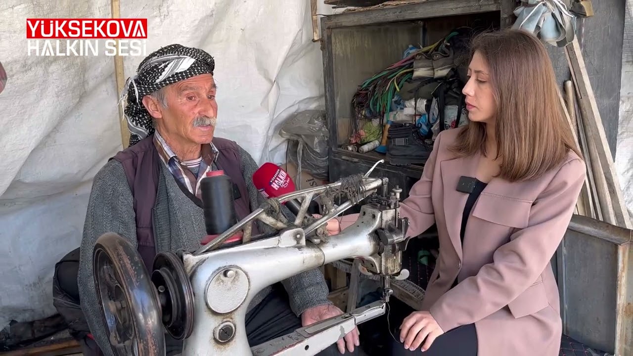 Çadırda ayakkabı tamirciliği yapan Tekin, 3 yıldır yetkililere sesini duyuramıyor