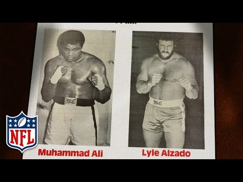 Muhammad Ali & Lyle Alzado Square Off in the Boxing Ring  | A Football Life | NFL Films