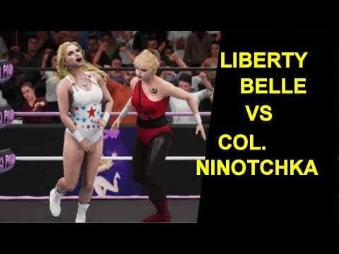 GLOW 1985 Liberty Belle vs Ninotchka - Last Woman Standing