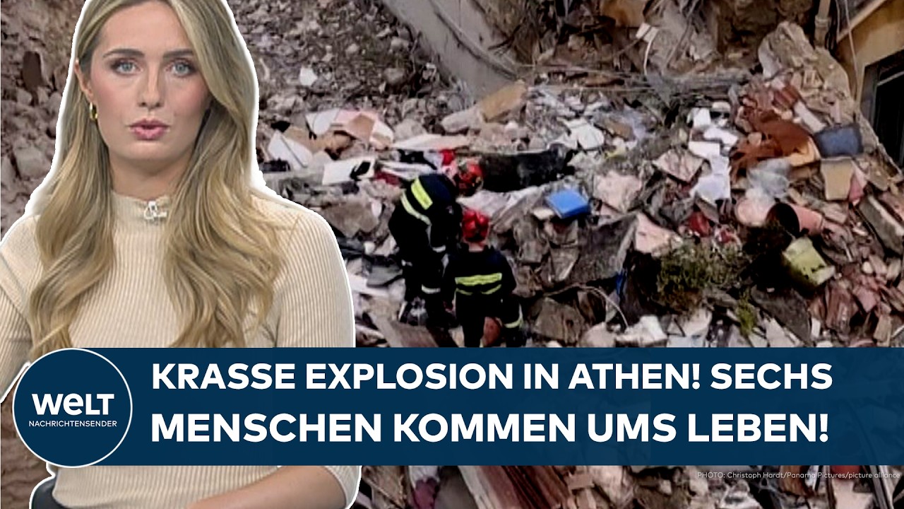 GRIECHENLAND: Tödliche Explosion in Athen! Sechs Menschen kommen ums Leben!