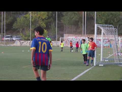 EFA. Pedraza. Partido de entreno Alevin A vs Alevin B