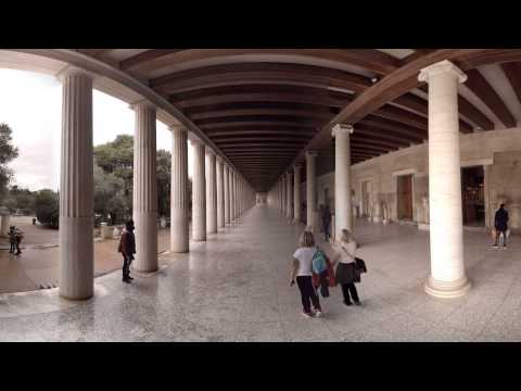 360 video: Stoa Of Attalos, Athens, Greece