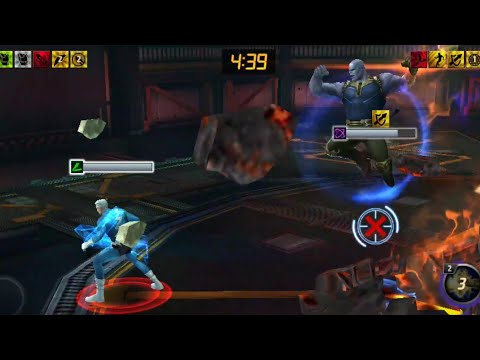 Thanos (infinity war) Timeline Battle feat. Winter Soldier [Auto+Manual] - Marvel Future Fight