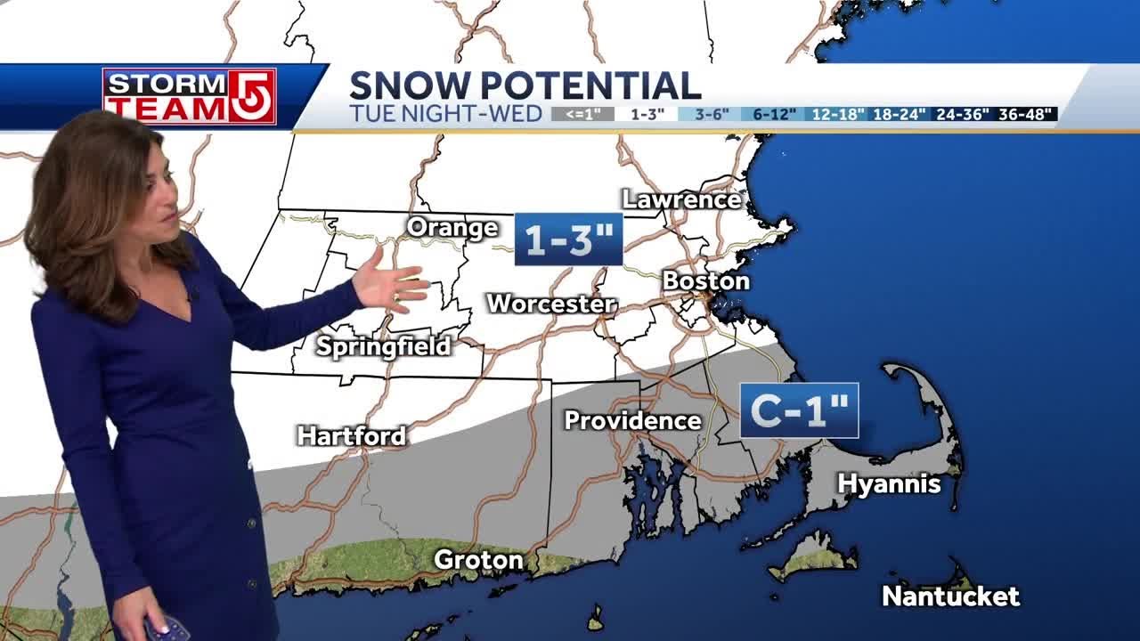 Video: 2 chances for snow this week