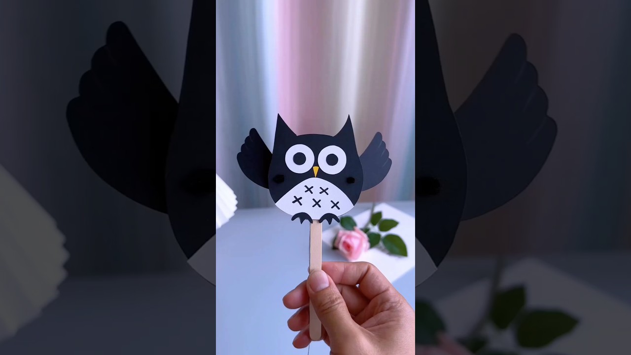 flying owl making