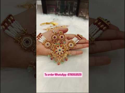 Royal Rajwadi Necklace Set 