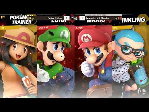 DDD 19 SSBU Doubles Finals - JumboJack & Rambo (Yellow) vs Potter & Jinx (Fox)