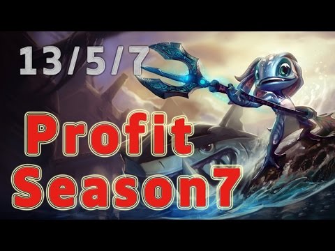 SKT T1 Profit Fizz TOP vs Fiora Patch 7.9