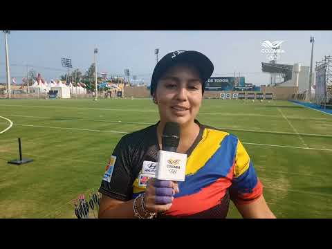 Sara López, Valentina Suárez, Alejandra Usquiano - arquería