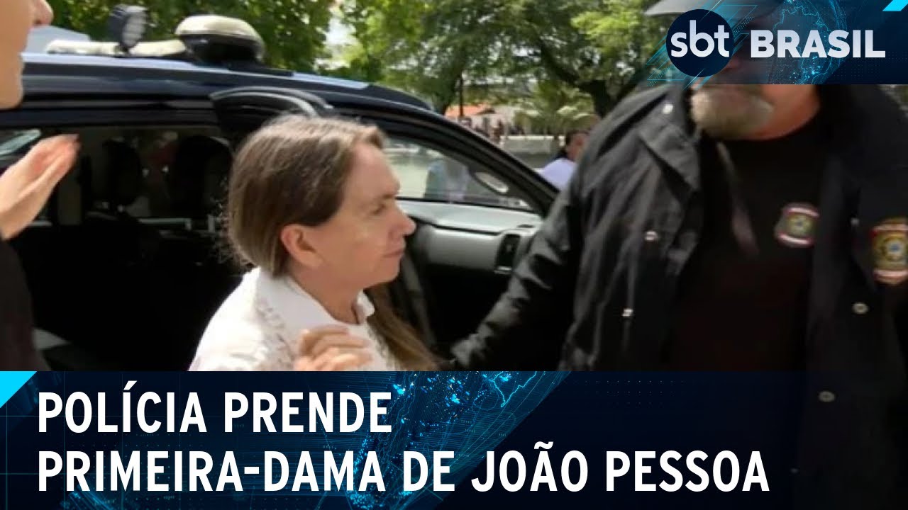 Primeira-dama de João Pessoa e assessora são presas | SBT Brasil (28/09/24)