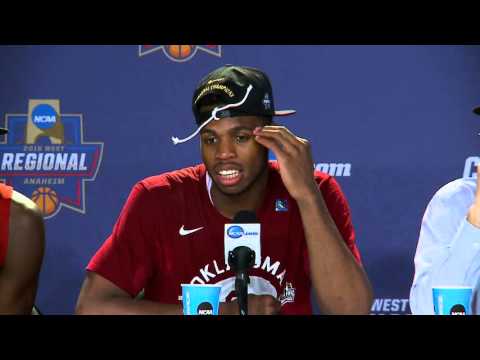 News Conference: Oklahoma Elite Eight Postgame