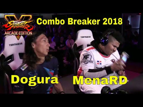 SFV AE - Dogura VS MenaRD | Combo Breaker 2018 - Day 3 | CPT 2018