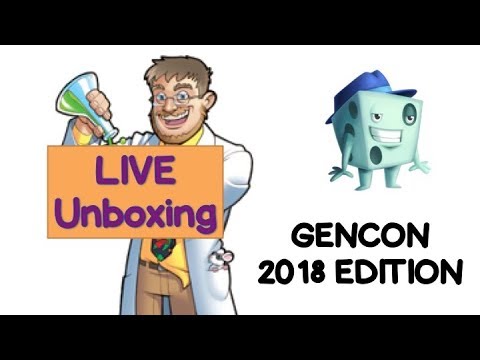 Live Gen Con Unboxing