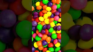 ASMR Satisfying Sounds | Multi-colored candies | The rustling of candies #asmr #chocolate #sweet