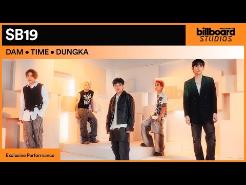 SB19 performs 'Dam,' 'Time,' and 'Dungka' Live on Billboard Philippines Studios
