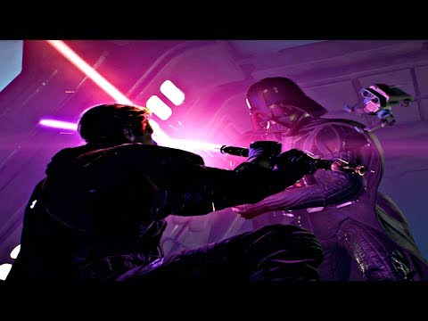 Star Wars Jedi Fallen Order - Darth Vader Final Boss & Ending (Star Wars 2019) PS4 Pro