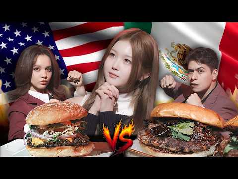 🇺🇸 USA vs 🇲🇽 Mexico : Which Taco Tastes Better? | World War Chef