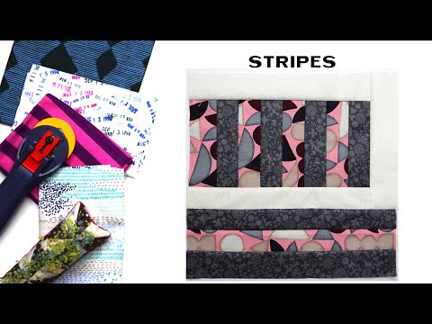 Sew Modern Quilts: Stripes for the Modern Quilt Block Series